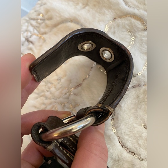 Coach Legacy Hobo Crescent Leather Shoulder Bag - Picture 10 of 16